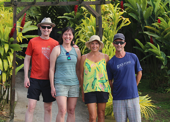 With Bill and Diane - Martinique, Lesser Antilles